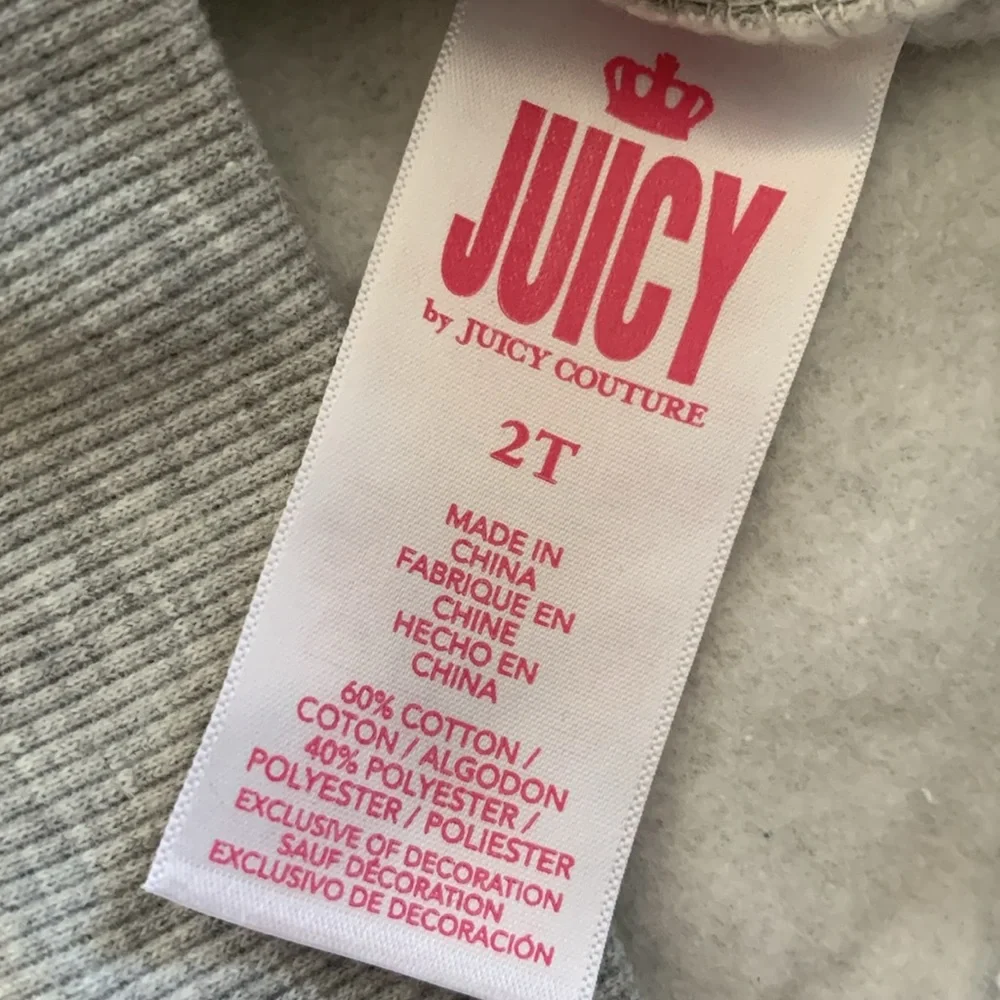 Juicy by Juicy Couture Baby Girls 2 Piece Pant Set 2T